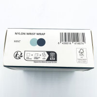 Velites Nylon Wrist Wraps Handgelenkbandagen, Mint, One Size, 1 Paar