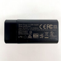 Datalogic 94ACC0383 Power Supply Adapter, USB-A, 4 Regional Plugs, Black