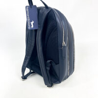 Harmont & Blaine H3C.005 Backpack Mens Navy Blue Polyurethane 31 × 40 × 19 cm
