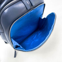 Harmont & Blaine H3C.005 Backpack Mens Navy Blue Polyurethane 31 × 40 × 19 cm