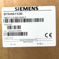 Siemens SITRANS FX330, DN80 PN16, Vortex flow meter, HART, 01039525.001, 7ME2710-3LB00-0AA0-Z