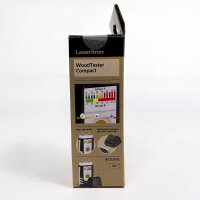 Laserliner WoodTester Compact, moisture meter, LED display, up to 10 mm measuring depth, invasive, 082.004E