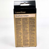 Laserliner WoodTester Compact, moisture meter, LED display, up to 10 mm measuring depth, invasive, 082.004E