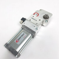 DESTACO 82M-3E030040L8, 8EA-146-4-B, pneumatic force clamp, opening angle up to 135°, 10-15Nm, sensor, 150mA, max 30VDC