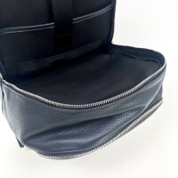 Harmont & Blaine Allover Backpack for Men, Navy Blue, Leather, 31 x 43 x 12 cm, H3A.004