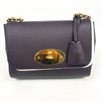 Mulberry Lily Schultertasche Damen, Ebony, Rindsleder, 17...