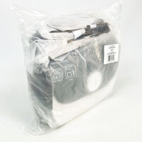 Marc Jacobs 4F3HMS014H02 Signet Turnlock Saddle Bag Womens, Concrete Multi Leather Shoulder Bag