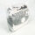 Marc Jacobs 4F3HMS014H02 Signet Turnlock Saddle Bag Womens, Concrete Multi Leather Shoulder Bag