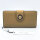 Marc Jacobs Turn Lock Continental Wallet Damen, Iced Coffee, genarbtes Leder, 4F4SMP011S01