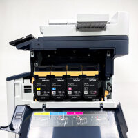 Xerox C325, A4-Farblaser-Multifunktionsdrucker, WLAN, Duplex, 33 S./Min., Touchscreen, Grau-Weiß, C325V/DNI, 100N04044 ZLT