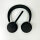 Lenovo Dual-Mode Wireless ANC-Headset, USB-Dongle, 3,5-mm Kabel, Schwarz
