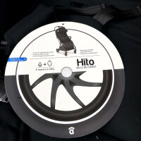 Asalvo Hito Kinderwagen Schwarz bis 4 jahre 22974