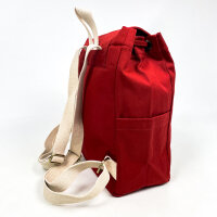 Hindbag Eliot Rucksack Unisex, Terracotta, Bio-Baumwolle, 31 x 24 x 13 cm