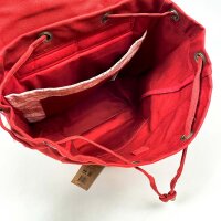 Hindbag Eliot Rucksack Unisex, Terracotta, Bio-Baumwolle, 31 x 24 x 13 cm