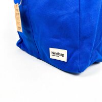 Hindbag Guillaume Rucksack Unisex Blau Bio-Baumwolle 30 x 48 x 15 cm