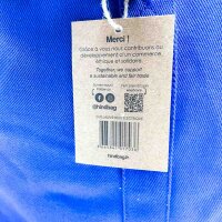 Hindbag Guillaume Rucksack Unisex Blau Bio-Baumwolle 30 x 48 x 15 cm