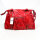 Macies City Bag Big Handbag, Genuine Leather, Womens, Cherry Red