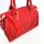 Macies City Bag Big Handbag, Genuine Leather, Womens, Cherry Red