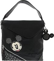 Desigual Mickey Studstyle Rucksack, Damen, Schwarz,...