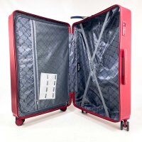 MURANO MU0101/70 DRE Hard Shell Trolley 28 inch Plastic Unisex Dark Red