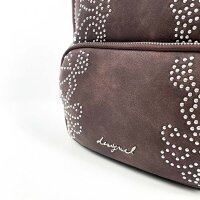Desigual, 25WAKP22/6009, Mini Backpack, Womens, Chocolate Brown