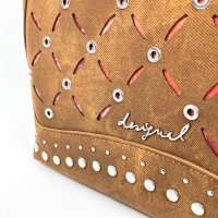 Desigual 25WAKP31/6011 Sumy Mini Backpack Womens Camel Brown