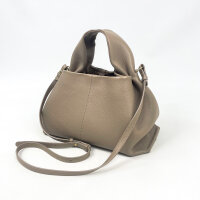 Polène Number Nine Handbag for Women, Taupe, Kalbsleder, 20 × 32 × 16 cm