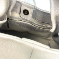 Polène Number Nine Handbag for Women, Taupe, Kalbsleder, 20 × 32 × 16 cm