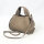 Polène Number Nine Handbag for Women, Taupe, Kalbsleder, 20 × 32 × 16 cm