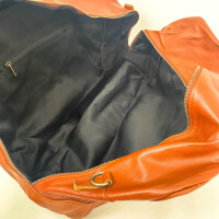Sidegren Fidei Weekend Tasche, Mokka, Vollnarben-Ziegenleder, 46 × 29 × 25 cm