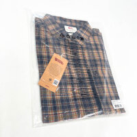 Fjällräven Abisko Hike Shirt LS XL Polyamid Herren Navy/Braun Outdoorhemd 82263