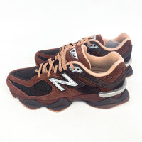 New Balance 9060 Sneakers EU 37 Suede/Mesh Womens Black Coffee-Rich Oak U90608B8