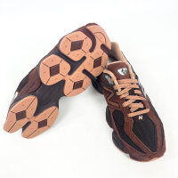 New Balance 9060 Sneakers EU 37 Suede/Mesh Womens Black Coffee-Rich Oak U90608B8