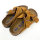 Birkenstock Arizona Eva Pantolette Unisex EU 38 Beige Veloursleder 1009526
