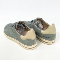 Birkenstock Bend Low Sneaker Unisex, EU 43, Pure Sage/Oyster, Veloursleder, 1032046