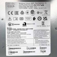 Cisco C8200L-1N-4T Cisco Catalyst 8200 Edge-Router 4× Gigabit, Ethernet-WAN, 54 V DC, Grau