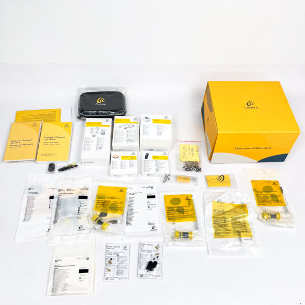 Cochlear Nucleus Kanso 3 Sound Processor Set Chargers Remote Control & Accessories