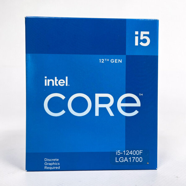 Intel i5-12400F Prozessor 12. Generation LGA1700 18 MB Cache BX8071512400F