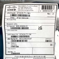 Cisco STACK-T1-1M, Typ-1-Stacking-Kabel, 1 m, Netzwerk-Switch-Kabel