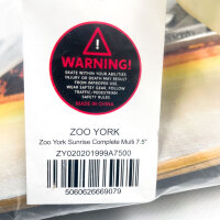 ZOO YORK ZY020201999A7500 Sunrise 7.5" Complete Skateboard for Children