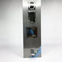 VEVOR Shower Panel Rain Shower Waterfall Shower Stainless Steel Shower Column 134.5cm Hand Shower 5005FL, 134.5 × 20 × 46 cm with 5 Functions