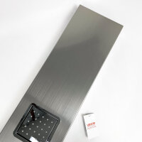 VEVOR Shower Panel Rain Shower Waterfall Shower Stainless Steel Shower Column 134.5cm Hand Shower 5005FL, 134.5 × 20 × 46 cm with 5 Functions