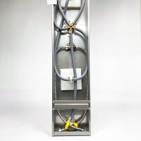 VEVOR Shower Panel Rain Shower Waterfall Shower Stainless Steel Shower Column 134.5cm Hand Shower 5005FL, 134.5 × 20 × 46 cm with 5 Functions