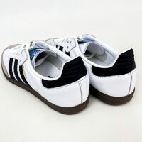 Adidas B75806 Sneaker Samba OG Unisex Weiß Schwarz Wildleder EU 39 1/3