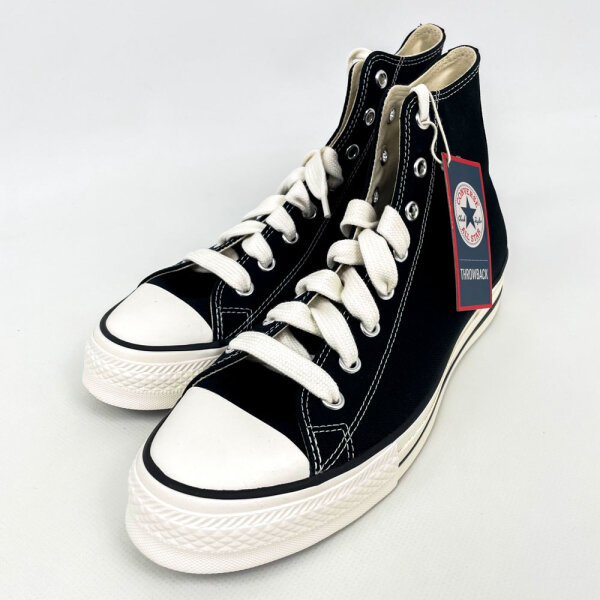 Converse A19079C Sneaker Chuck Taylor All Star Throwback High Sneaker Unisex EU 45 Schwarz Canvas