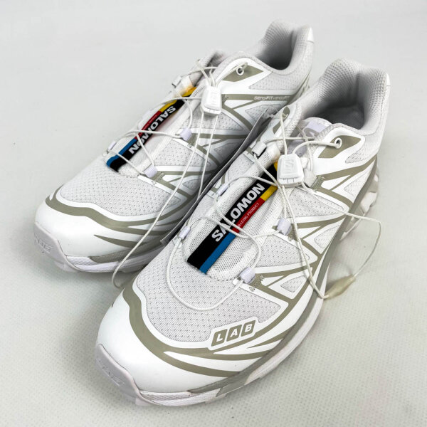 Salomon XT-6 Sneakers Unisex EU 43 1/3 White Synthetic / Textile 412529-31