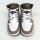 Nike Air Jordan 1 Mid Sneakers Mens, EU 40.5, Brown White, Suede, DQ8426-003