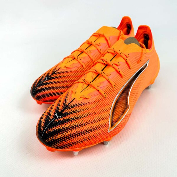 Puma ULTRA 6 ULTIMATE FG Football Boots Unisex EU 44 Orange Synthetic Textile