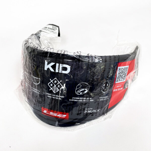 LS2 FF812 Childrens Helmet Visor Dark Tinted ECE 22.06