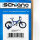 SCH Chicane childrens bicycle 16 inch, aluminum brake levers, blue, for children 5-7 years
